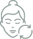 | Icelift Line drawing of a sleeping baby with a pacifier in its mouth